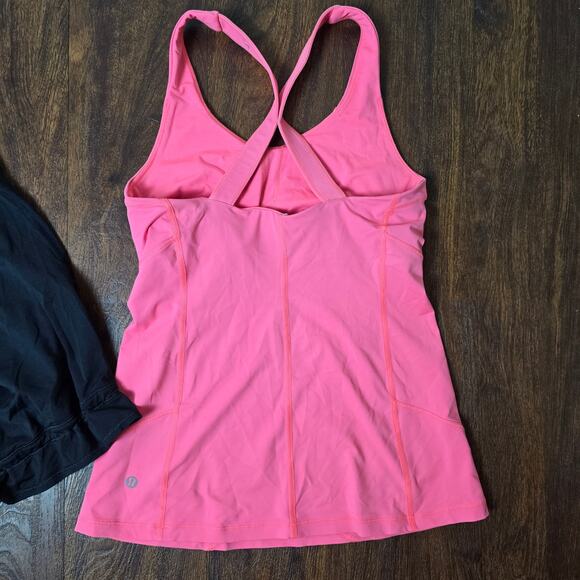 Lululemon Run: Ta Ta Topper & Kanto Catch Me Tank Flash Light, Size 6 - Picture 8 of 12
